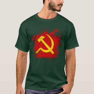 Hammer Sickle Soviet Union Communism 2 T-Shirt