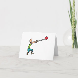 Hammer Throw Card