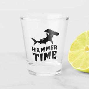 Hammer Time   Design For Hammerhead Shark Lovers Shot Glass