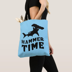 Hammer Time   Design For Hammerhead Shark Lovers Tote Bag