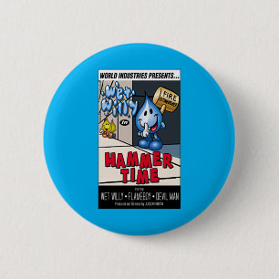 Hammer Time World Industries 6 Cm Round Badge