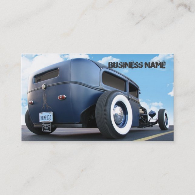 Hammered Business Card (Front)