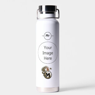 Hammerhead Salamander Monogram Water Bottle