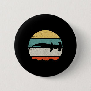 Hammerhead Shark 6 Cm Round Badge