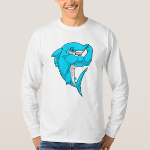 Hammerhead shark as Bodybuilder at Bodybuilding T-Shirt