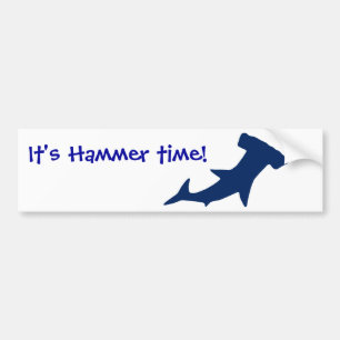 Hammerhead Shark Bumper Sticker