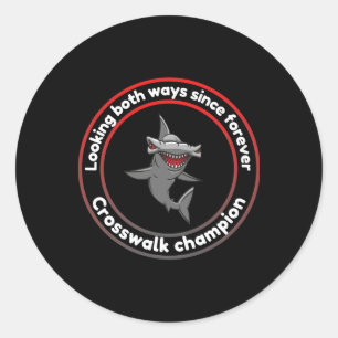 Hammerhead Shark  Classic Round Sticker