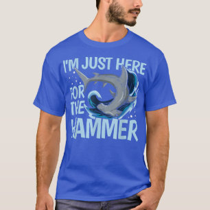 Hammerhead Shark Diving Design For A Hammerhead Sh T-Shirt