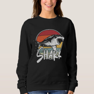 Hammerhead Shark Fin Underwater Hand Sign Sweatshirt