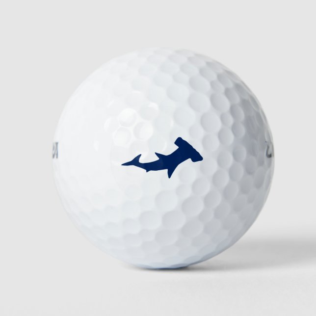 Hammerhead-Shark Golf Balls (Front)