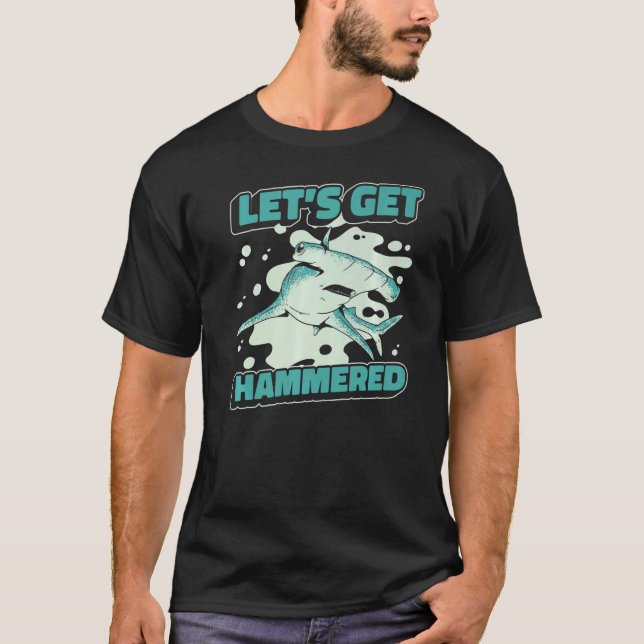 Hammerhead Shark Hammer Fish 1 T-Shirt (Front)