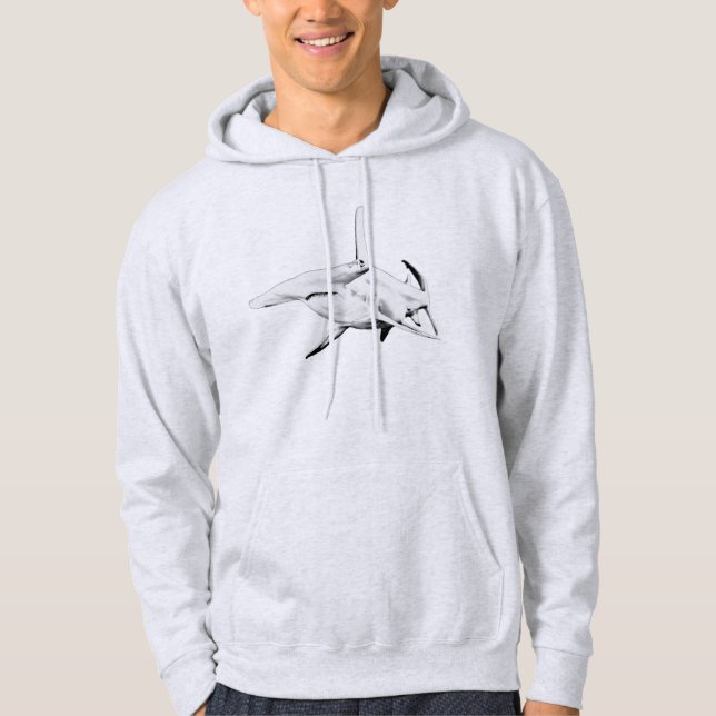 Hammerhead shark hoodie (Front)