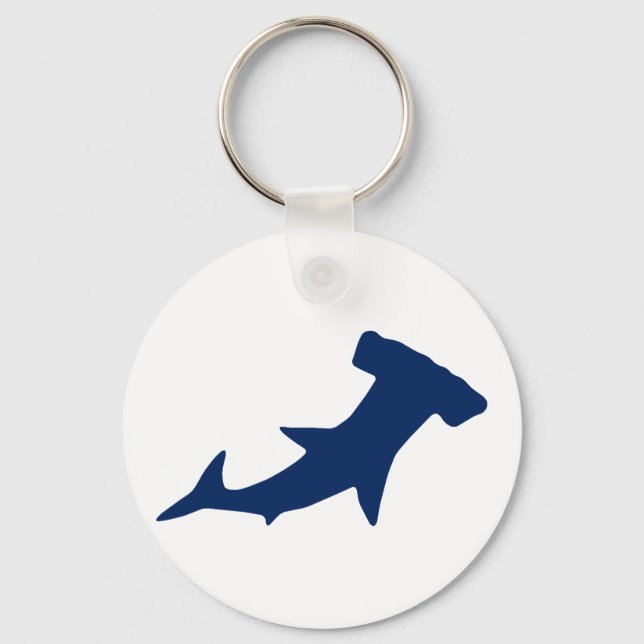 Hammerhead Shark Key Ring (Front)