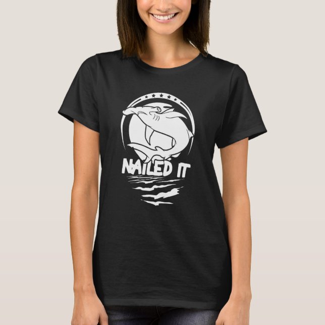 Hammerhead Shark Kids T-Shirt (Front)