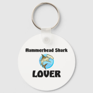 Hammerhead Shark Lover Key Ring