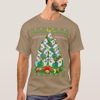 Hammerhead Shark Lover Xmas Lights Ugly Shark Chri T-Shirt