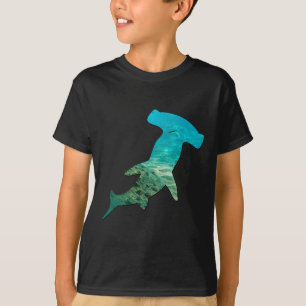 Hammerhead Shark Lovers Silhouette Earth Day And O T-Shirt