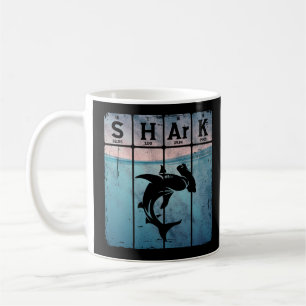 Hammerhead Shark Periodic Table Elements Chemistry Coffee Mug