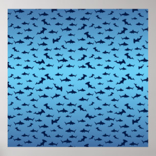 Hammerhead Shark Poster