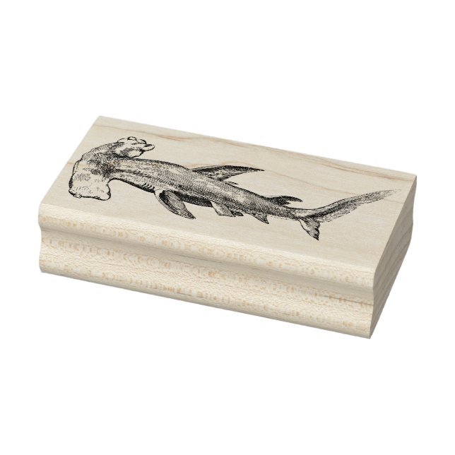 Hammerhead shark Rubber Stamp (Stamp)