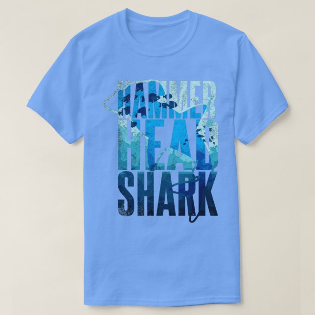 Hammerhead Shark T-Shirt (Design Front)