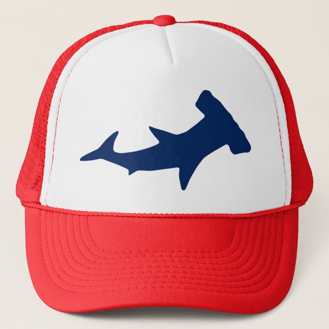 Hammerhead-Shark Trucker Hat (Front)
