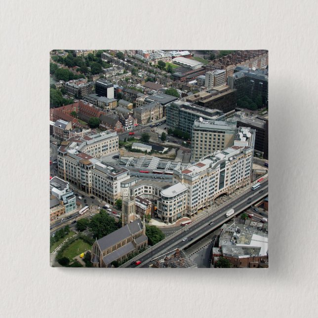 Hammersmith 15 Cm Square Badge (Front)