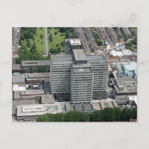 Hammersmith Hospital, London. Postcard