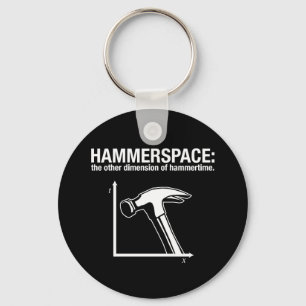 hammerspace: the other dimension of hammertime. key ring