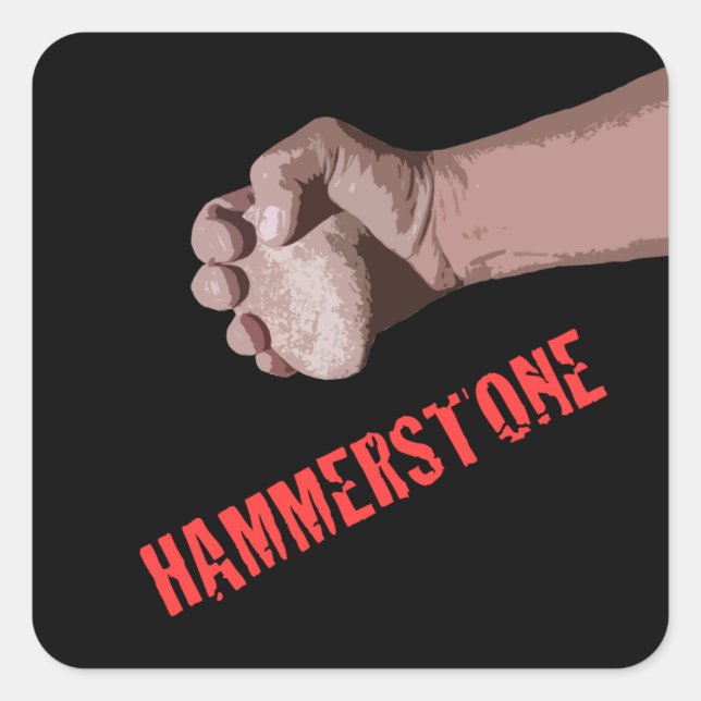 Hammerstone Band Sticker (Front)