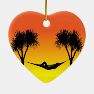 Hammock Ceramic Tree Decoration