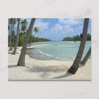 Hammock in Paradise Postcard