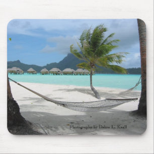 Hammock on Bora Bora Mousepad