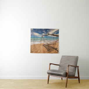 Hammock on the Shore Tapestry