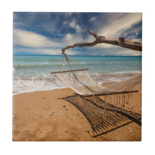 Hammock on the Shore Tile
