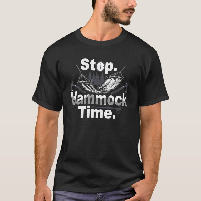 Hammock Time   Hiking Graphic Tees Hiking (Front)