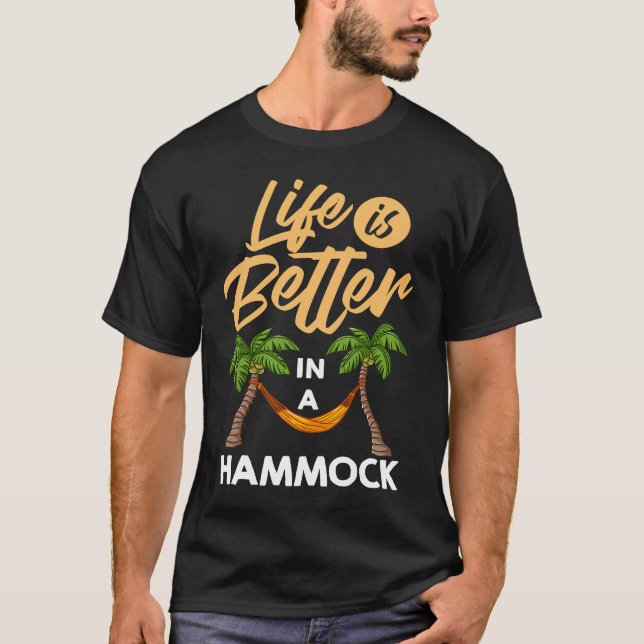 Hammocking Hammock Straps Camping T-Shirt (Front)