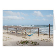 Hammocks on the Beach Card