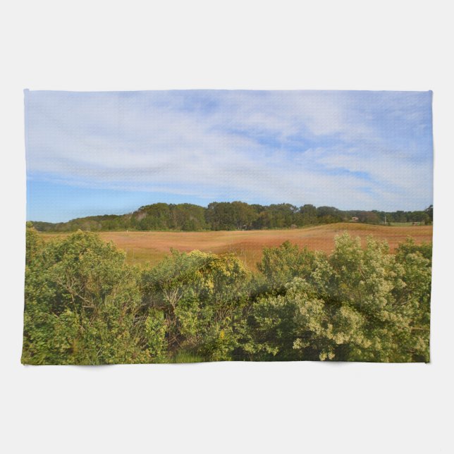 Hammonasset Marsh Dish Towel (Horizontal)