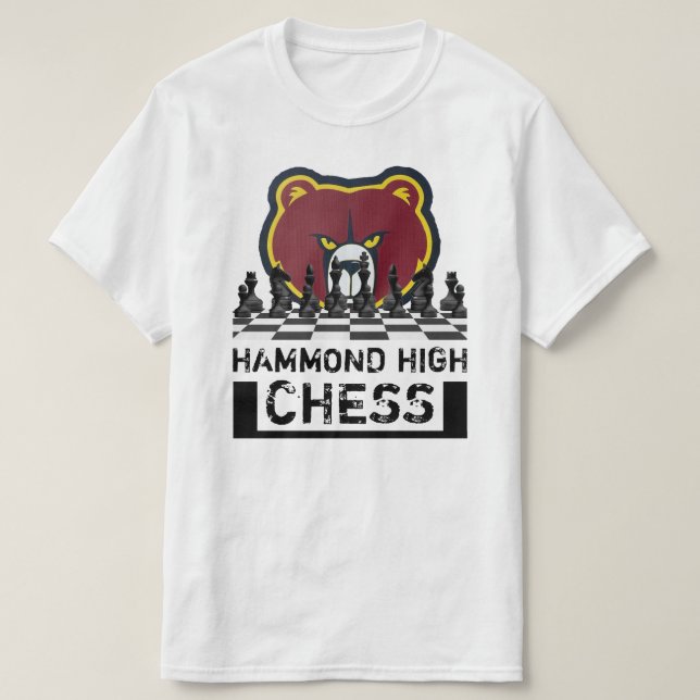 HAMMOND HIGH CHESS T-Shirt (Design Front)