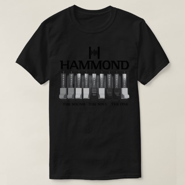 Hammond Organ logo and graphics Classic T Shirt (Design Front)