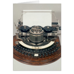 Hammond typewriter, with the ideal keyboard