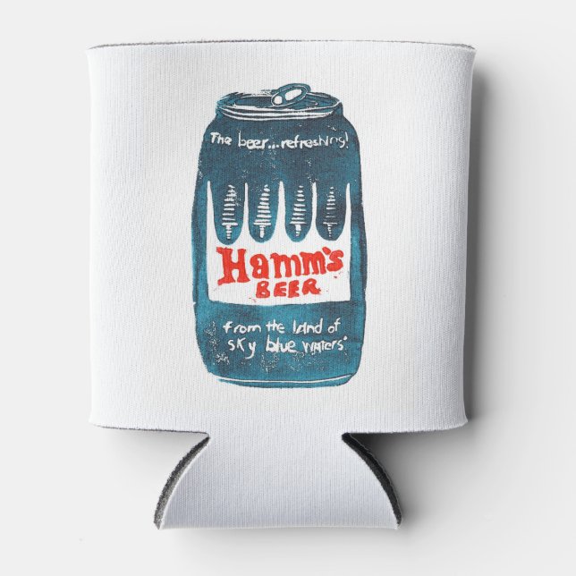 Hamms Beer Can Coozie Cooler (Front)