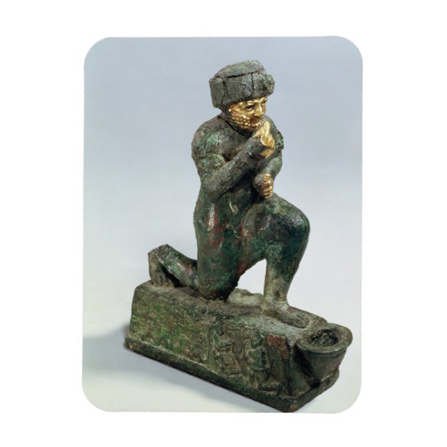Hammurabi, king of Babylon, praying before a sacre Magnet (Vertical)