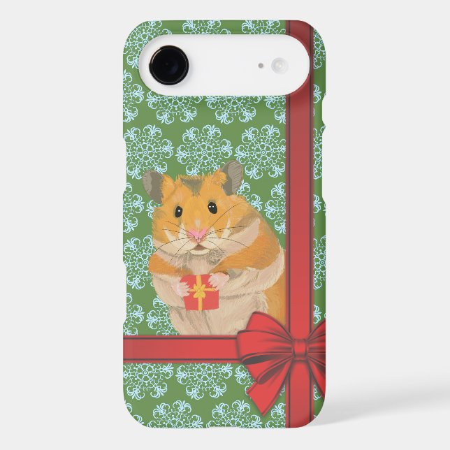 Hammy Christmas Hamster Christmas Case-Mate iPhone Case (Back)