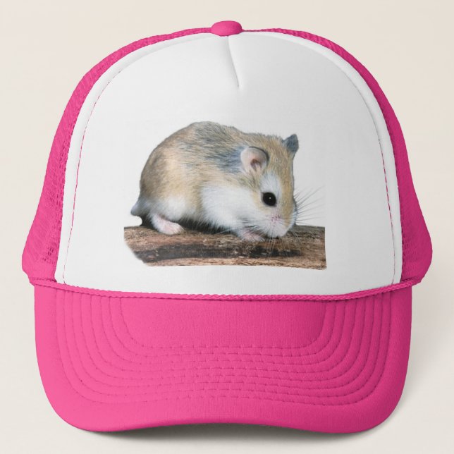 Hammy the hamster trucker hat (Front)
