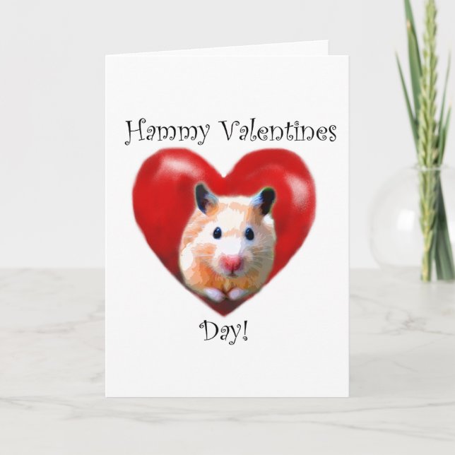 Hammy Valentine's Day Cards (Front)