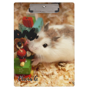 Hammyville - Cute Hamster Clipboard