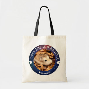 Hammyville - Cute Hamster Everyday is a Blessing Tote Bag