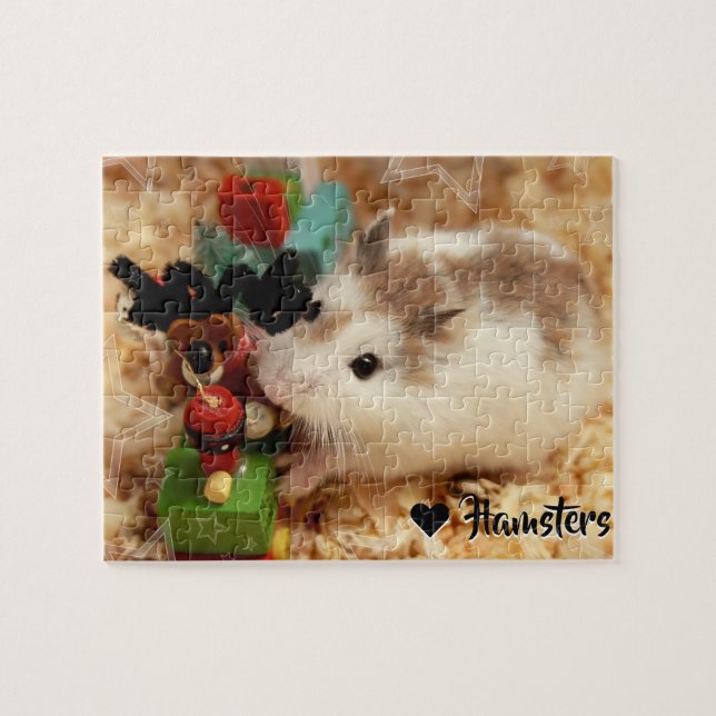 Hammyville - Cute Hamster Jigsaw Puzzle (Horizontal)